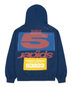 Spider Worldwide Hooded Sweatshirt Navy 1